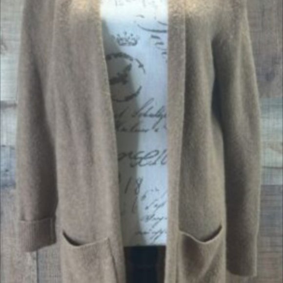 Michael KORS Sand Rayon Cardigan - Picture 2 of 5